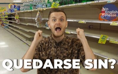 ¿Cómo se dice “quedarse sin”? en inglés