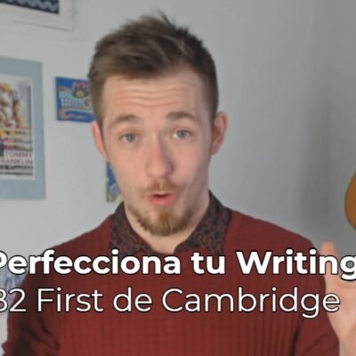 curso de writing para el b2 FIRST de cambridge examen de inglés oficial portada