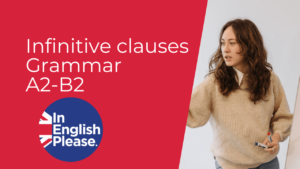 Infinitive clauses