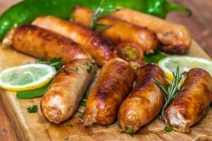 saveloy sausage english food