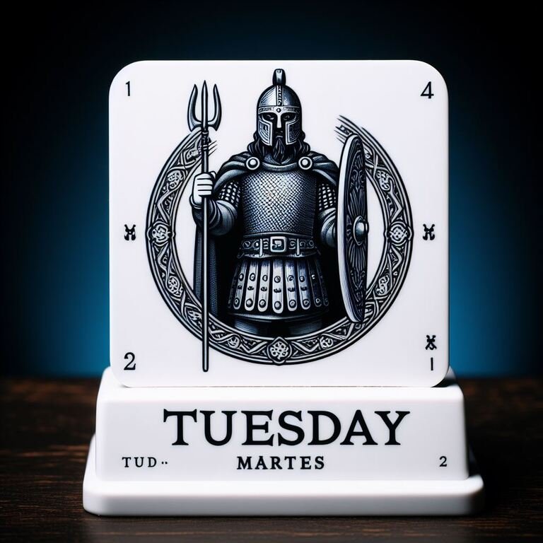TUESDAY MARTES DIAS DE LA SEMANA EN INGLES